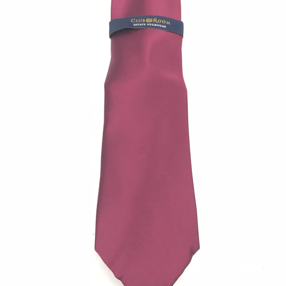 Club Room Maroon Tie - Picture 3 of 4